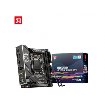 MSI MPG B560I Gaming Edge WIFI, Mini-ITX motherboard