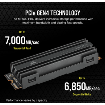 Corsair MP600 PRO 1TB M.2 NVMe PCIe Gen. 4 x4 SSD