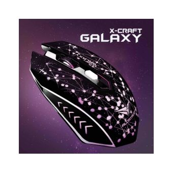 Alcatroz X-Craft Classic Galaxy Gaming Mouse
