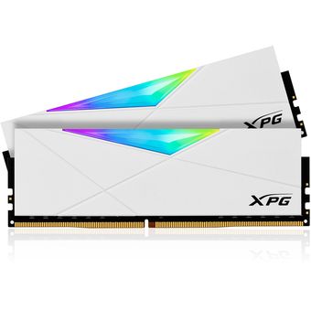 XPG SPECTRIX D50 RGB Desktop Memory 32GB (2x16GB) DDR4 3200MHz ,White