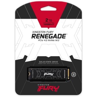Kingston FURY Renegade PCIe 4.0 NVMe M.2 SSD, 2TB [SFYRD/2000G]