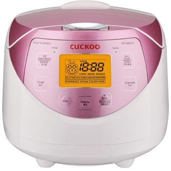 Cuckoo 1.08 Liter Multi-functional Fuzzy Logic Rice Cooker [CR-0631F]
