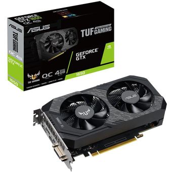 ASUS TUF Gaming GeForce GTX 1650 OC Edition 4GB GDDR6 [TUF-GTX1650-O4GD6-P-GAMING]