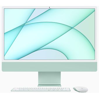 Apple iMac 24" (2021, M1, Two Ports) 8‑Core CPU, 7‑Core GPU, 8GB/256GB