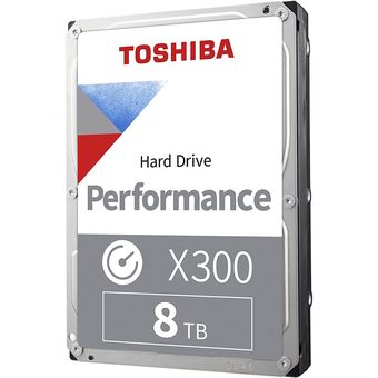 Toshiba X300 Performance Hard Drive, 8TB