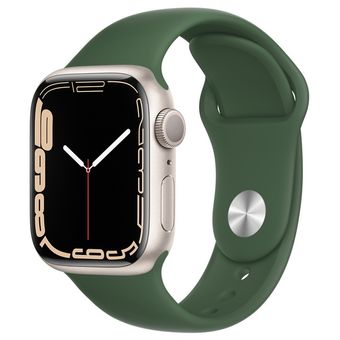 Apple Watch Series 7 (41mm, GPS) - Aluminum Case with Sport Band