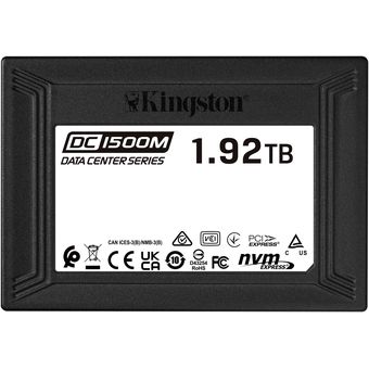 Kingston DC1500M U.2 Enterprise SSD, 1.92TB [SEDC1500M/1920G]