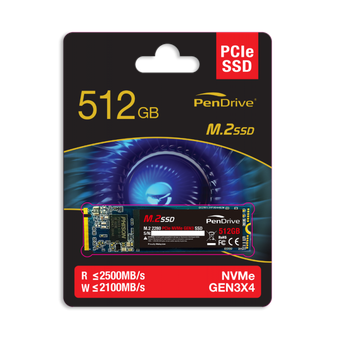 PenDrive M.2 2280 SSD, 512GB