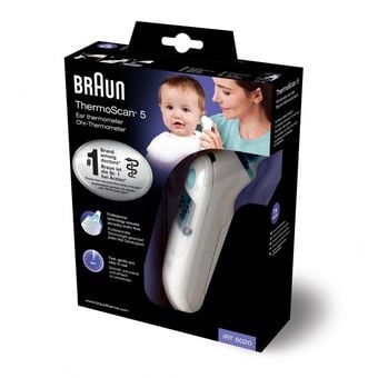 Braun ThermoScan 5 Ear Thermometer [IRT6020]