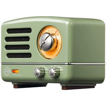 Muzen OTR Metal Portable FM Radio Bluetooth Speaker