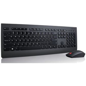 Lenovo Professional Wireless Combo Keyboard & Mouse (US English) [4X30H56796]