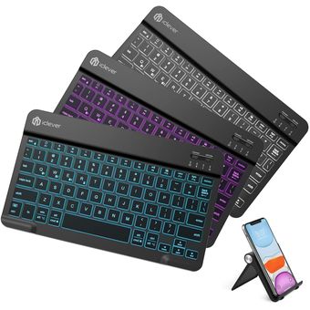 iClever BK04 Wireless Keyboard with LED Backlight
