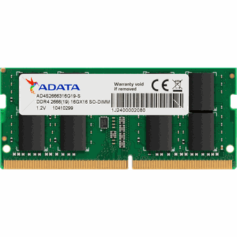 ADATA Premier DDR4 2666 SO-DIMM Memory Module, 4GB