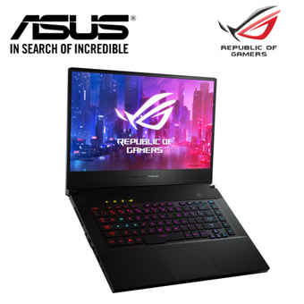 Asus ROG Zephyrus M Gaming Laptop, 15.6", i7-9750H, 8GB/512GB  [GU502G-UES022T]