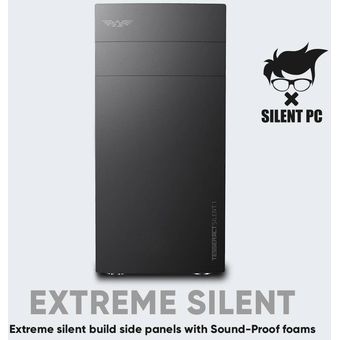 Armaggeddon Tesseract Silent 1 Micro-ATX PC Case