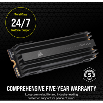 Corsair MP600 PRO 4TB M.2 NVMe PCIe Gen. 4 x4 SSD