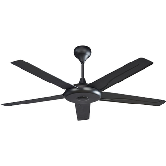 Elmark EMD 39-series, 52" ABS Blade Ceiling Fan, MBK
