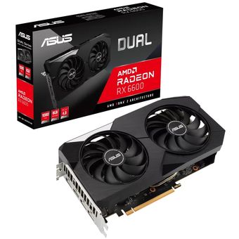 ASUS Dual Radeon RX 6600 8GB GDDR6 [DUAL-RX6600-8G]