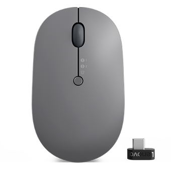 Lenovo Go Wireless Multi-Device Mouse (Storm Grey) [GY51C21211]