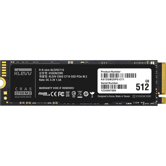 KLEVV CRAS C710 SSD, 512GB