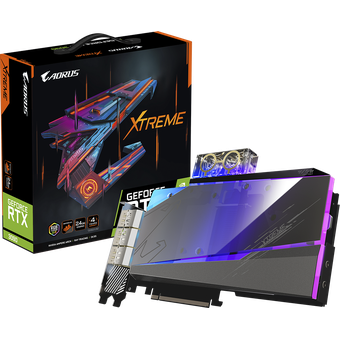 GIGABYTE AORUS GeForce RTX 3090 XTREME WATERFORCE WB 24G