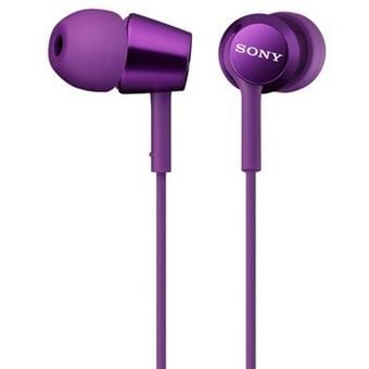 Sony MDR-EX150 In-Ear Headphones (Violet)