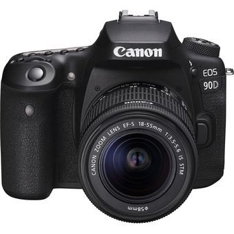 Canon EOS 90D, EF-S 18-55mm f/3.5-5.6 IS STM Lens