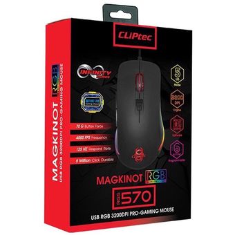 CLiPtec MAGKINOT Pro-Gaming Mouse [RGS570]
