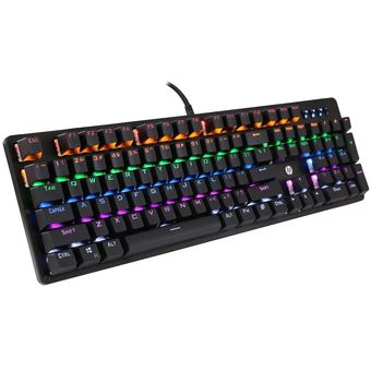 HP GK100 Rainbow Backlit Gaming Keyboard