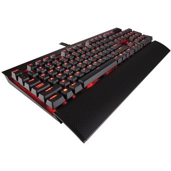 Corsair K70 LUX Mechanical Gaming Keyboard - Red LED - CHERRY MX Brown
