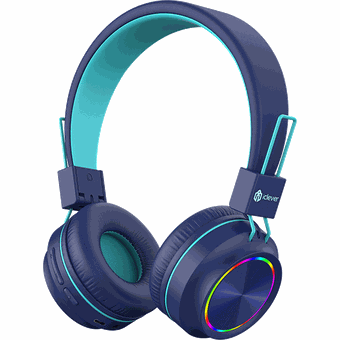 iClever BTH03 Kids Bluetooth Headphones with LED Lights
