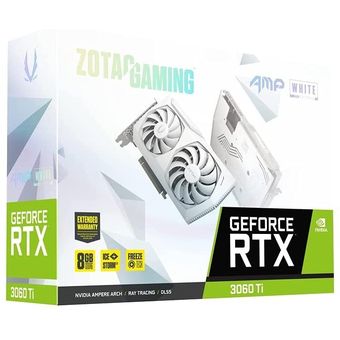 ZOTAC GAMING GeForce RTX 3060 Ti AMP White Edition LHR [ZT-A30610F-10PLHR]