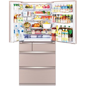 Mitsubishi Electric Six-door 576-liter refrigerator MR-WX70C