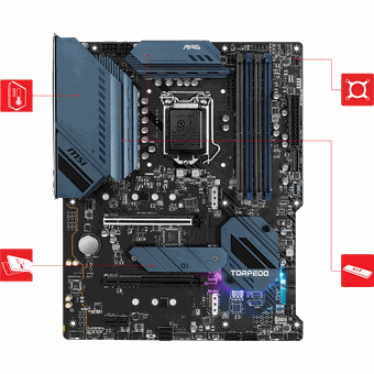 MSI MAG B560 TORPEDO, ATX motherboard