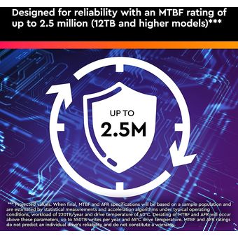 Western Digital WD Purple Surveillance HDD, 14TB / 512MB Cache