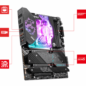 MSI MPG Z690 CARBON EK X, ATX motherboard