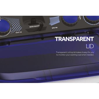 Haier 10KG Top Load Semi Auto Series [HWM100-SX3]