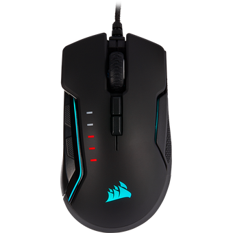 Corsair GLAIVE RGB Gaming Mouse - Aluminum (WW) (Refurbished)
