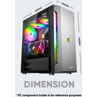 Armaggeddon Tessaraxx Core 11 EATX Gaming PC Case
