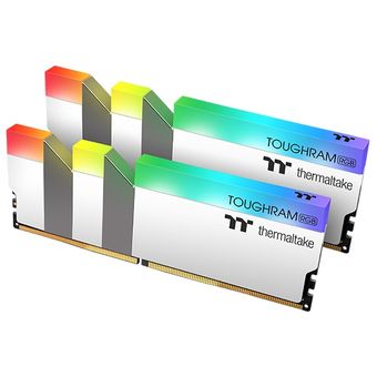 Thermaltake TOUGHRAM RGB Memory DDR4 3600MHz 16GB (8GB x 2), Black/White