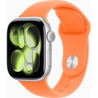 Apple Watch Series 11 (46mm, GPS + Cellular) - Aluminum Case with Sport Band