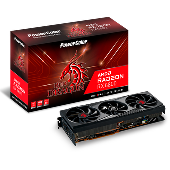 PowerColor Red Dragon AMD Radeon RX 6800 16GB GDDR6