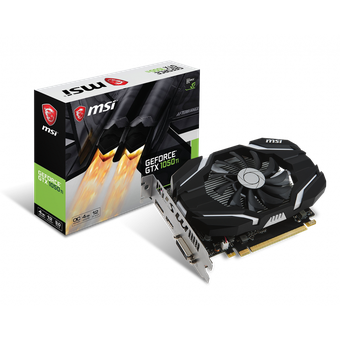 MSI GeForce GTX 1050 Ti 4G OC
