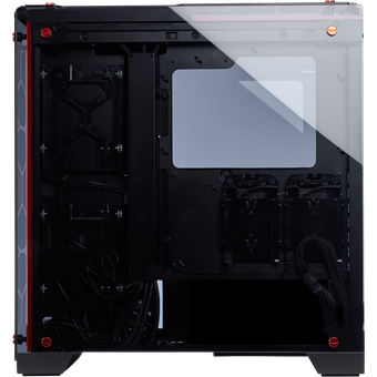 Corsair Crystal Series 570X RGB ATX Mid-Tower Case - Red [CC-9011111-WW]