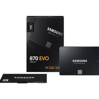 Samsung 870 EVO SATA 2.5" SSD, 500GB