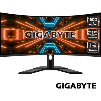 GIGABYTE G34WQC, 34" 144Hz 1ms Curved Gaming Monitor