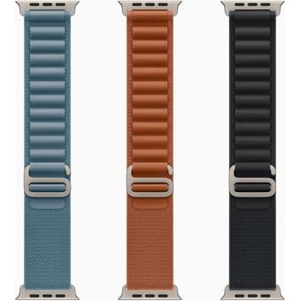 Apple Watch Ultra 3 (49mm, GPS + Cellular) - Titanium Case with Alpine Loop