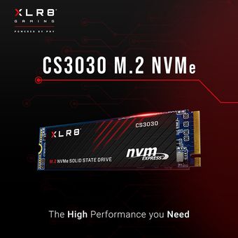 PNY XLR8 CS3030 M.2 NVMe SSD, 2TB