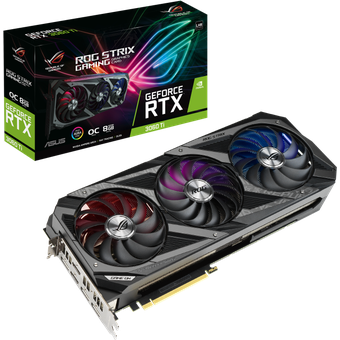 ASUS ROG Strix GeForce RTX 3060 Ti V2 OC Edition 8GB GDDR6 LHR
