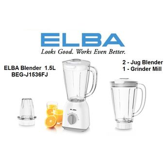 Elba 1.5L Blender [EBG-J1536FJ(WH)]